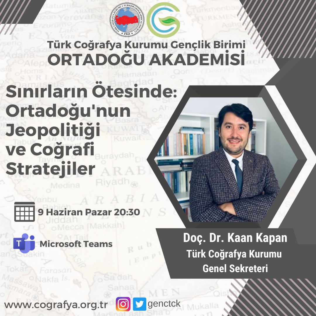 Türk Coğrafya Kurumu Gençlik Birimi tweet media