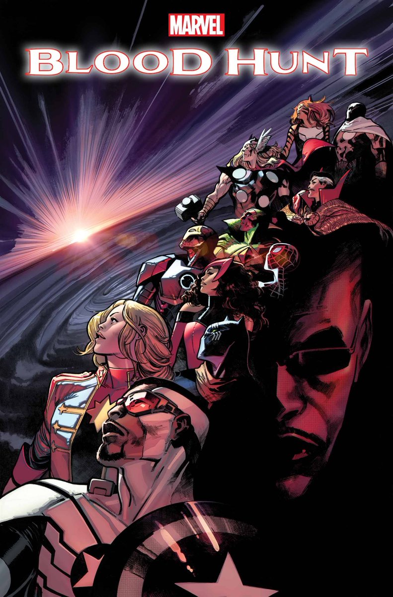 ComicCrusaders's tweet photo. #COMICBOOKREVIEW: Blood Hunt #1 by #JedMacKay (@jedmackay), #PepeLarraz (@PepeLarraz) &amp; more... from @Marvel. #Review by @TalentedMrFord #SCORE: 4.5/5. #comics #comicbooks https://t.co/VWdkd91q86 https://t.co/1hMMP3fVAP