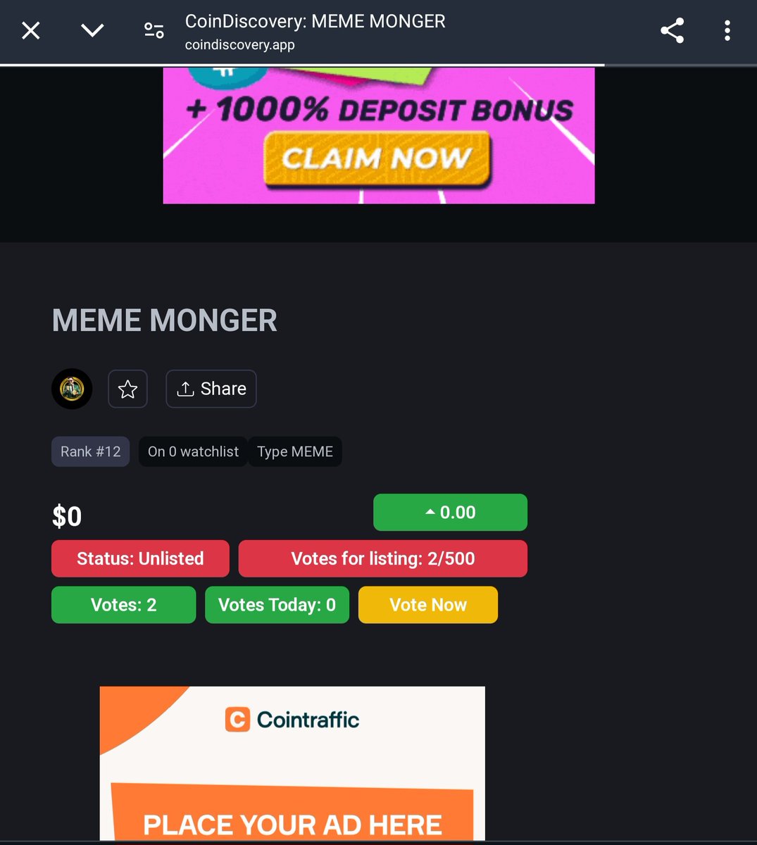 Meme_Mongers's tweet photo. we are excited to announce that we have listed our MEME MONGER in these platforms.🚀🚀
https://t.co/efBkJ06Tdt
https://t.co/clPNAl4tT0
https://t.co/CxoRqWUxqv
https://t.co/vUGttidC5F
#bnb #btc #pinksale #pinkecosystem #base #SolanaRevolution #SolanaArmy #CryptoMarketing #cryptocurrencycommunity #AirdropSeason #contest #fairlaunch