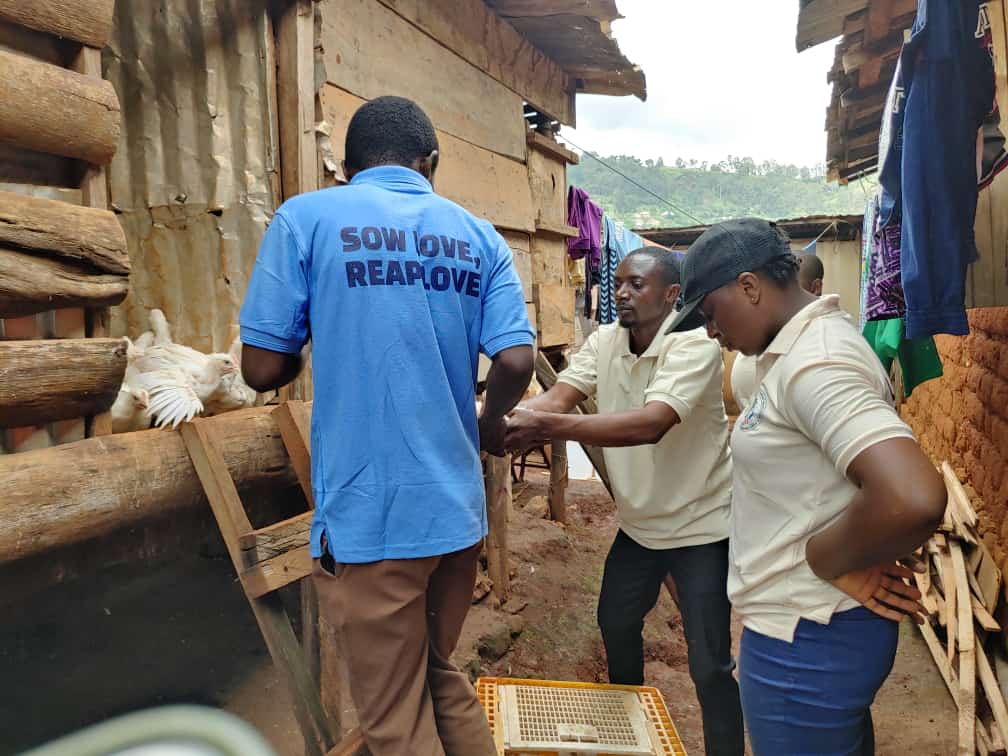 I had the opportunity through  COSSA International and LICHA Cameroon, where table birds, bags of feed and drinkers were handed to Internally Displaced Persons in Bamenda as a means of improving their livelihood. 
#ZeroPoverty
#WeCanMakeTheDifference
<a href="/_AfricanUnion/">African Union</a>
<a href="/UNOCHA/">UN Humanitarian</a>