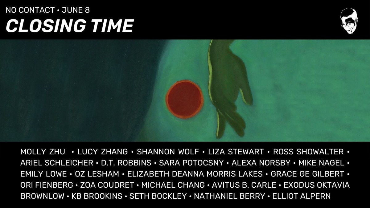 Friends, No Contact: Closing Time is finally here!  

Please enjoy our fantastic, absolutely jam-packed last issue: nocontactmag.com/closing-time

Thank you all for everything.

Ben seeing you.