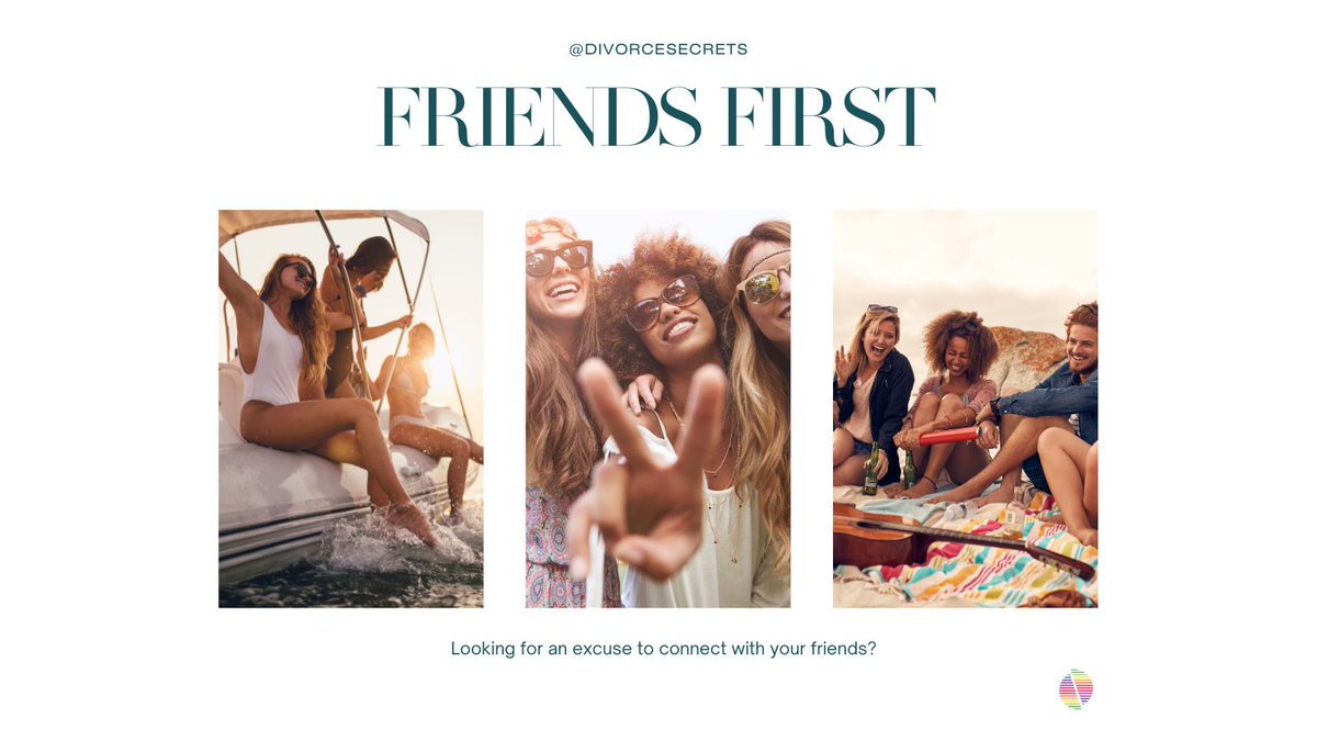 Divorce_Secrets's tweet photo. Divorce might mean saying goodbye to one person, but it’s a great excuse to reconnect with your friends! Here's to new beginnings! 

#DivorceParty #CheersToNewBeginnings #DivorceProcess #DivorceTimeline #DivorceTips #DivorceSupport #DivorceSecrets #DivorceCourse #OnlineDivorce https://t.co/Pi0HuIBRtv