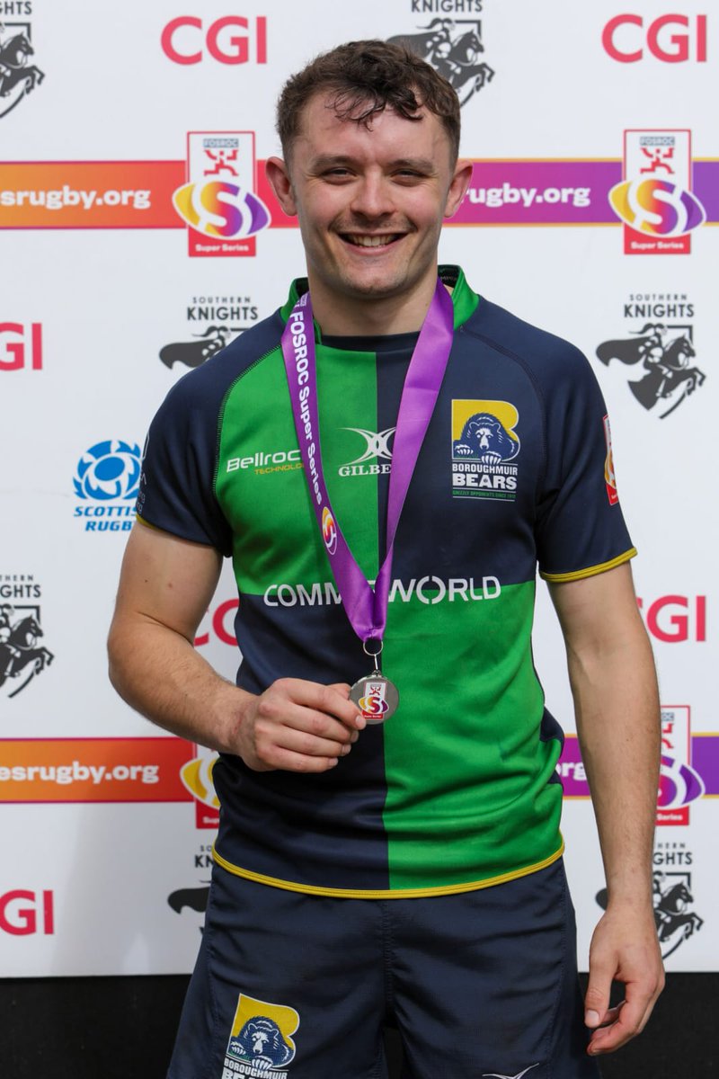 Arnold Clark Premierships (@scotrugbyprems) on Twitter photo 🏅 Congratulations to <a href="/MuirBears/">Boroughmuir Bears</a> winger Rowan Stewart who was awarded FOSROC Player of the Match award.
Congratulations Rowan 👏 🏅 Congratulations to <a href="/MuirBears/">Boroughmuir Bears</a> winger Rowan Stewart who was awarded FOSROC Player of the Match award.
Congratulations Rowan 👏
