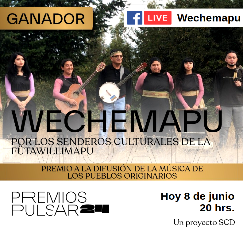 Wesrkin's tweet photo. Hoy, a las 20 hrs., Wechemapu realizará un nütramkan en el que compartirá su alegría por haber recibido el Premio Pulsar 2024.
Enlace: https://t.co/40YfTQbrA8
#mapunche #mapuche #williche #huilliche #Fütawillimapu #Osorno #SanJuanDeLaCosta https://t.co/KbbvgyExZE