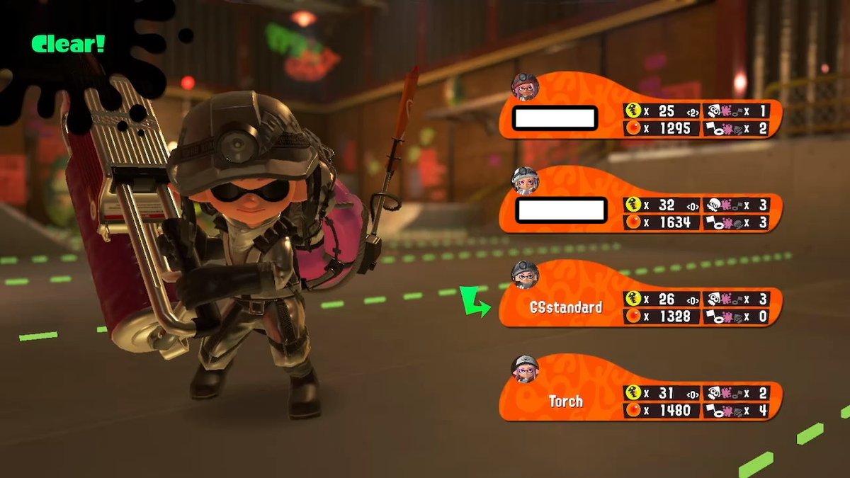 Thank you for playing with me, Torch! #Splatoon3 #NintendoSwitch