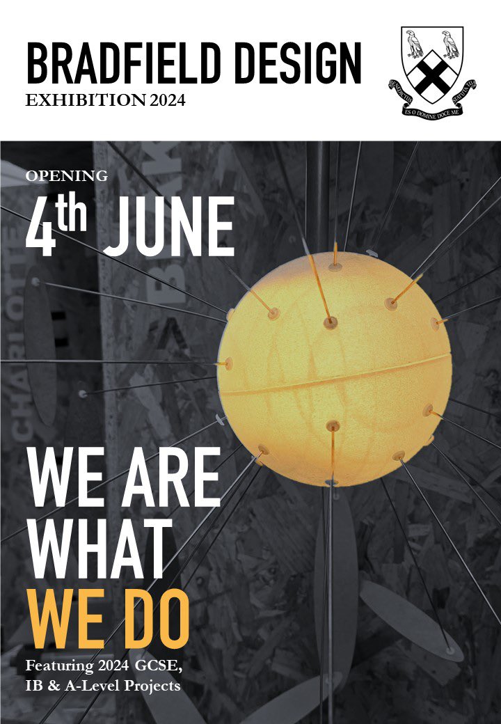 DesignBradfield's tweet photo. This week we launched our annual exhibition. Please do come and drop in to have a look at our incredible student #design #3ddesign #lighting #innovation #wearewhatwedo https://t.co/FEjBbBNpnD