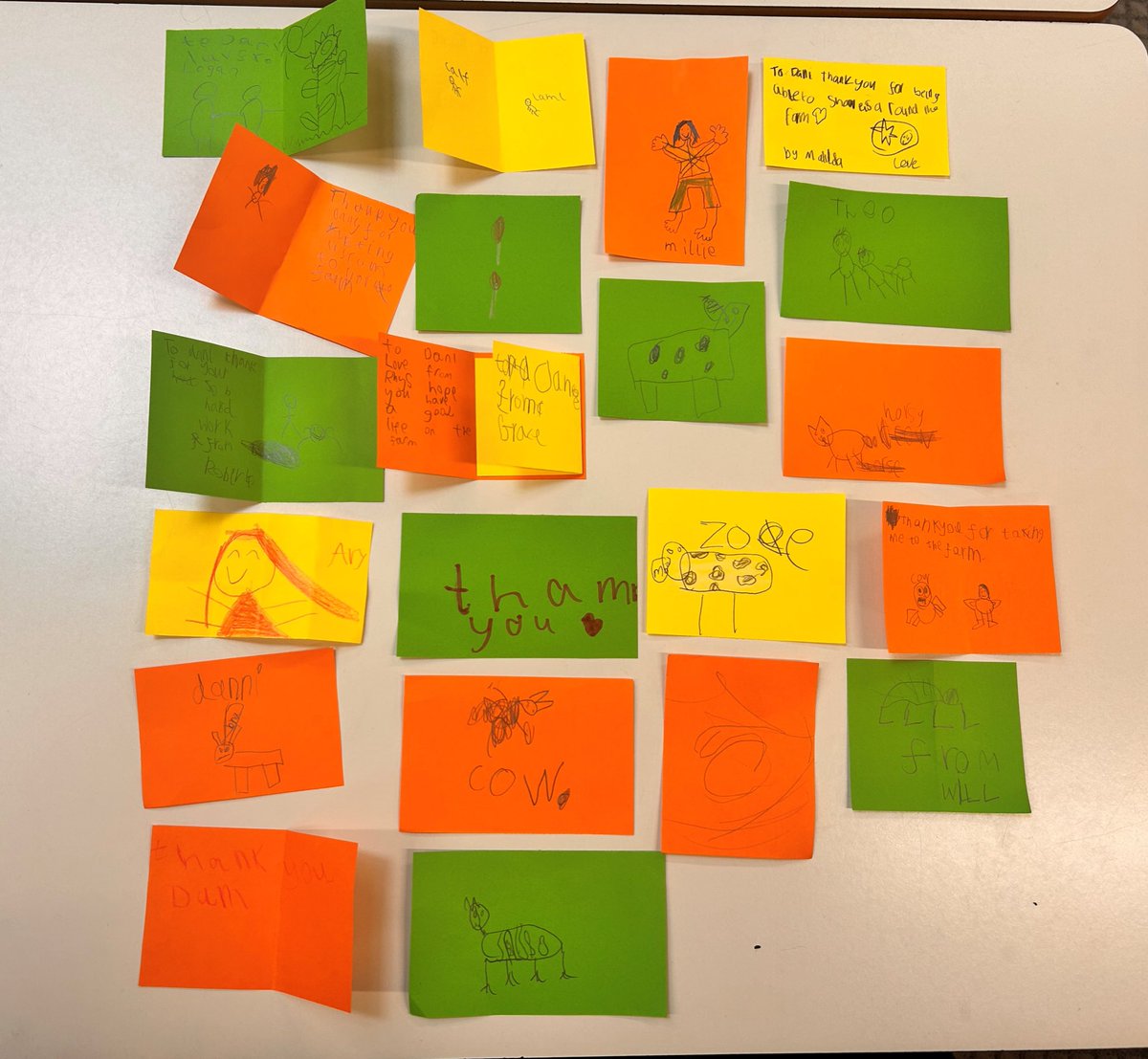 We always love receiving feedback after a visit and it’s especially rewarding when you receive something like this…  

“A big thank you from all of Class 1 for ‘the best day ever’!”

Thanks Kingsmoor Primary School - we loved having you visit us.