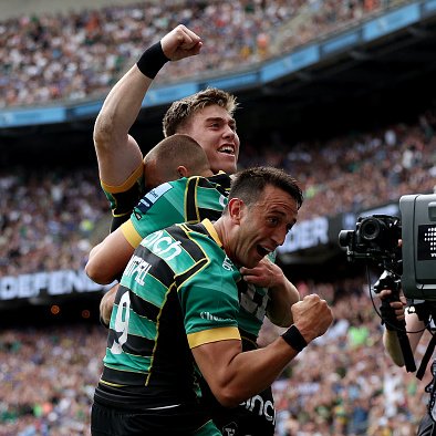 Tubrugers's tweet photo. CHAMPIONS ๐
Northampton Saints resmi dinobatkan sebagai juara Premiership 2023/24.
Courtney Lawes menutup masa pengabdiannya dengan meraih titel untuk kedua kalinya, jumlah yg sama dgn klubnya.
FT: ๐ข๐ก Saints 25-21 Bath ๐ตโช
Congrats! @SaintsRugby ๐
#PremRugby #PremFinal https://t.co/cvE8Rx9GU9