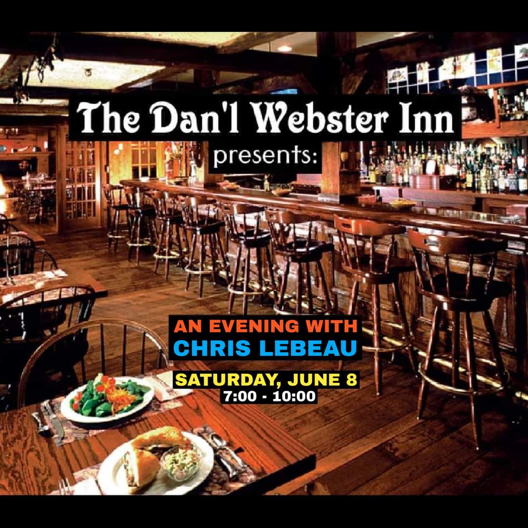 SATURDAY, JUNE 8: The Summer menu &amp; refreshing cocktails are in full-swing at the Dan'l Webster Inn in Sandwich, MA! This evening, live music with New England Singer-Songwriter: Chris LeBeau!
<a href="/xChrisLeBeau/">Chris LeBeau</a> 

#like #follow #music
#Saturday #evening #food #drink
#chrislebeaumusic