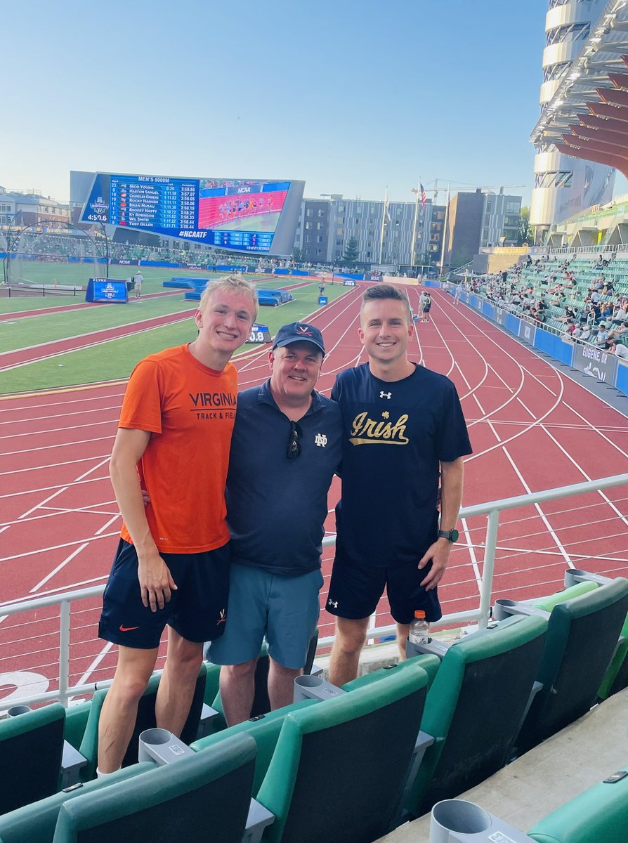 HawkletsXC's tweet photo. So incredibly proud  and humbled to have watched these two blossom from the median of Ward Parkway KCMO as Hawklets to All-Americans! And they are even better people! @wesporter09 @tseitzer9 https://t.co/Ar5NADhggK