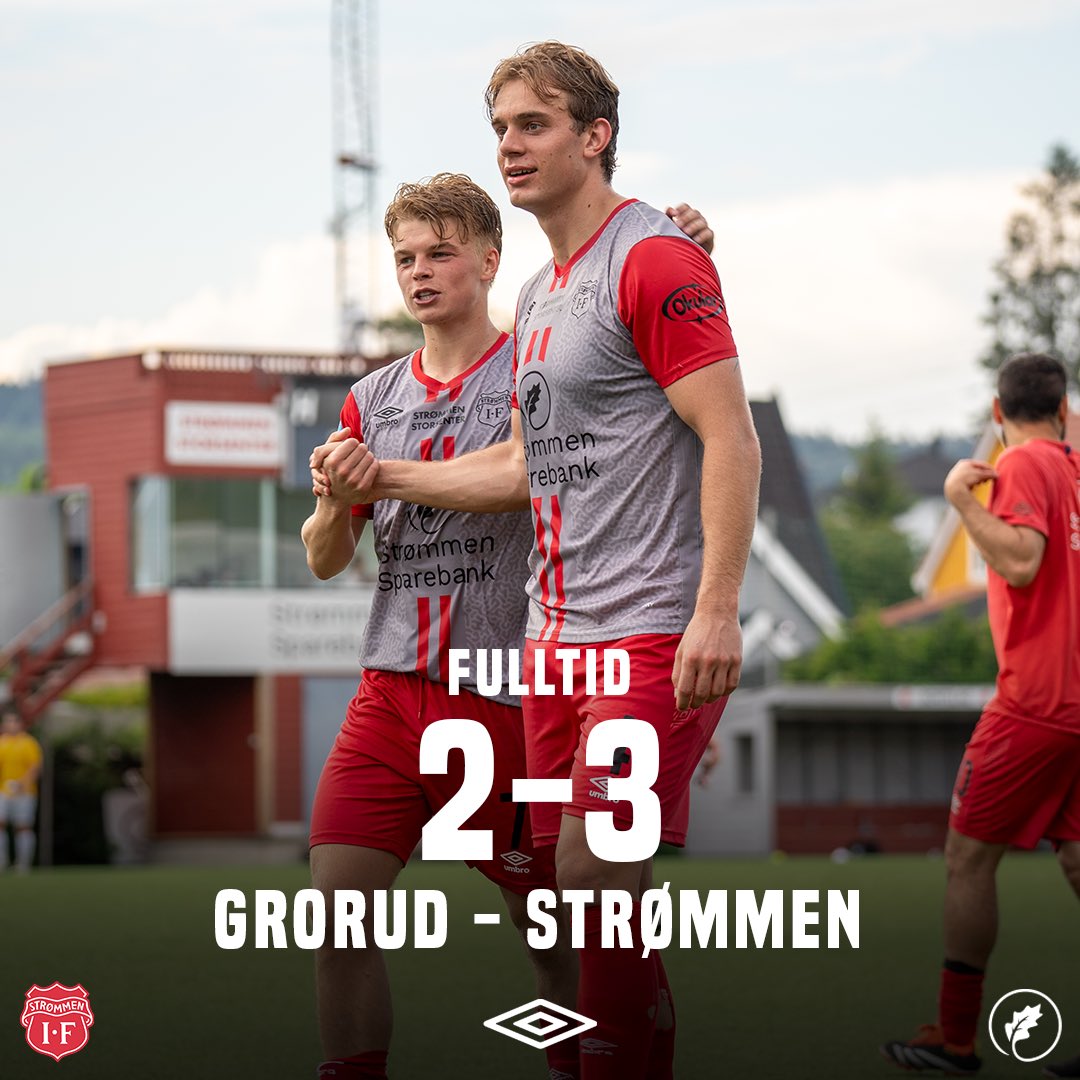 StrommenIF's tweet image. Vi slår Grorud 2-3 på bortebane👏🏽❤️

❤️ Generalsponsor: @strommensparebank @umbro 
📸 @okularvisuals 

#strømmen #strømmenif #seier