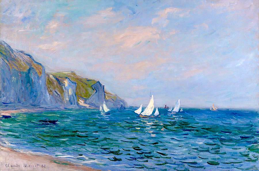 Claude Monet's sea paintings