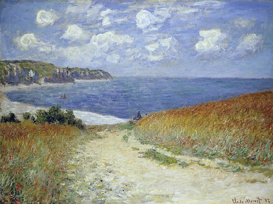 allontanarsio's tweet photo. Claude Monet's sea paintings https://t.co/uHBtx67AWG