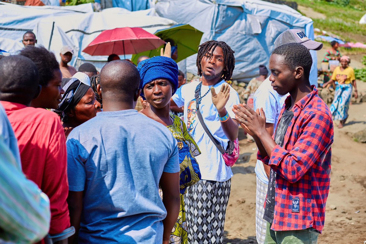 JeanLucMaroy4's tweet photo. Lors de la conférence sur les déplacés internes en Afrique, à laquelle j’ai été invité pour représenter la République Démocratique du Congo (RDC), nous avons longuement discuté de la situation préoccupante à l’est du pays. 1/6 @Poncia_N @leParrainRDC @techneismuse @MiandaMH https://t.co/JsUFU0IYQX