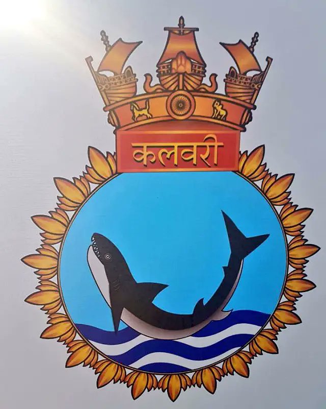 zwerubae's tweet photo. Ever wondered what the crests of the ships of @indiannavy depict? 
Continuing the thread about the crests of different ships of the Indian Navy. Covering the submarines in this thread: (1/14)

@thisdayin_IN