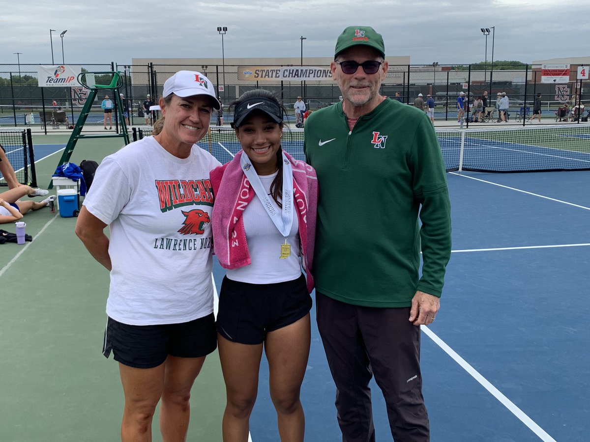 lnwildcats's tweet photo. Issy May concluded her amazing high school career today: 
2X IHSAA State Finalist
4X All-State
4X All-Marion County
4X All-MIC
LN Athlete of the Year
MCCGSA Athlete of the Year
Distinguished Scholar
Scholarship to Seton Hall
We are proud of you Issy! @LNHSwildcats @ltgoodnews https://t.co/CbdCCmusH4