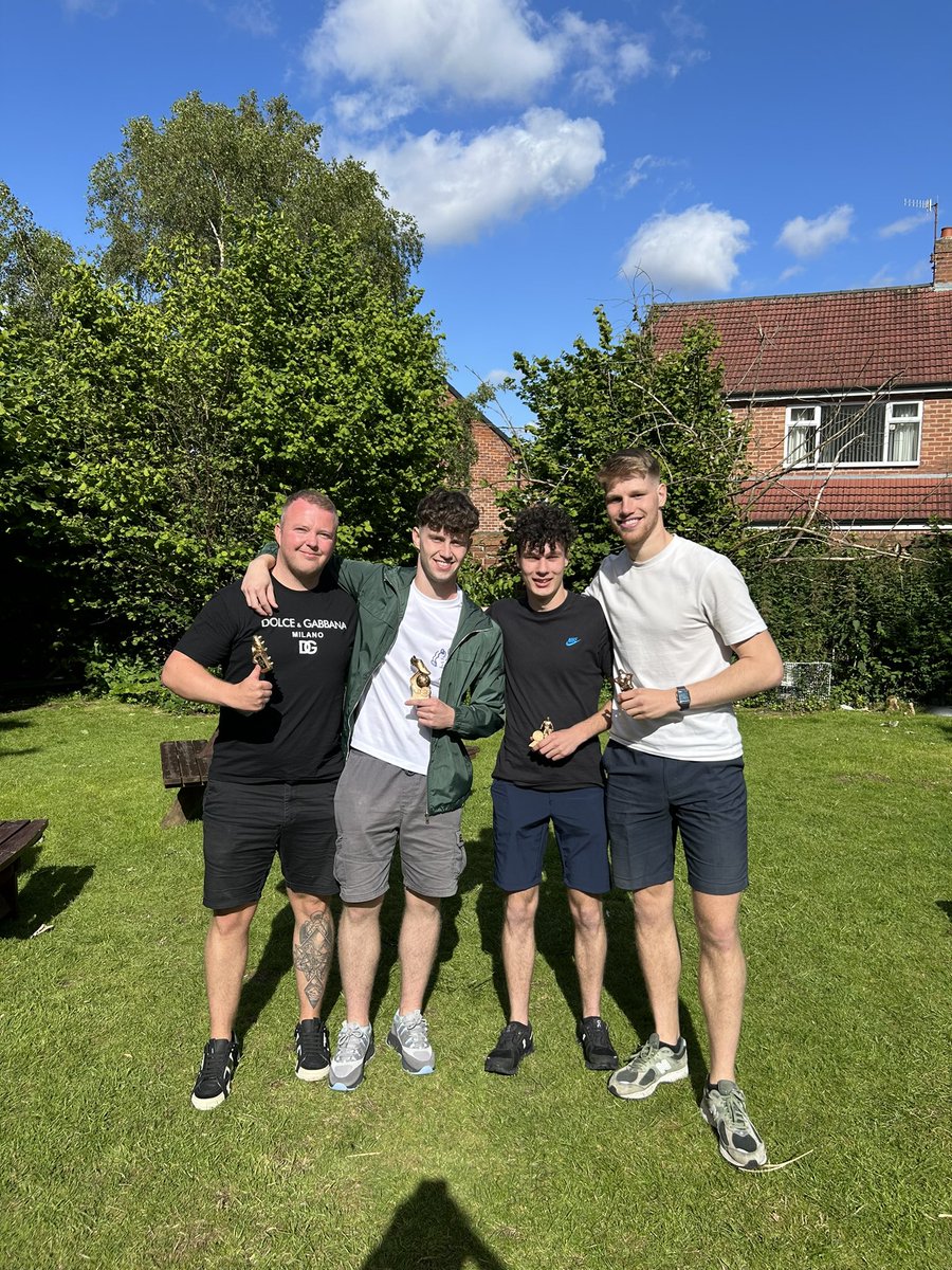 Athletic VH (@athleticvh) on Twitter photo ❤️💛 End of season awards 💛❤️
Players’ Player of season: George Jones
<a href="/georgejones05/">George</a>
Supporters’ POTS: Morgan Roberts
<a href="/MorgRoberts16/">Morgan Roberts</a>
Manager’s POTS: Lewis Mckeown
<a href="/lewismckeown4/">lewismckeown</a>
Goal of season/top scorer: Ross Meadows
<a href="/RossMeads93/">Ross</a> ❤️💛 End of season awards 💛❤️
Players’ Player of season: George Jones
<a href="/georgejones05/">George</a>
Supporters’ POTS: Morgan Roberts
<a href="/MorgRoberts16/">Morgan Roberts</a>
Manager’s POTS: Lewis Mckeown
<a href="/lewismckeown4/">lewismckeown</a>
Goal of season/top scorer: Ross Meadows
<a href="/RossMeads93/">Ross</a>