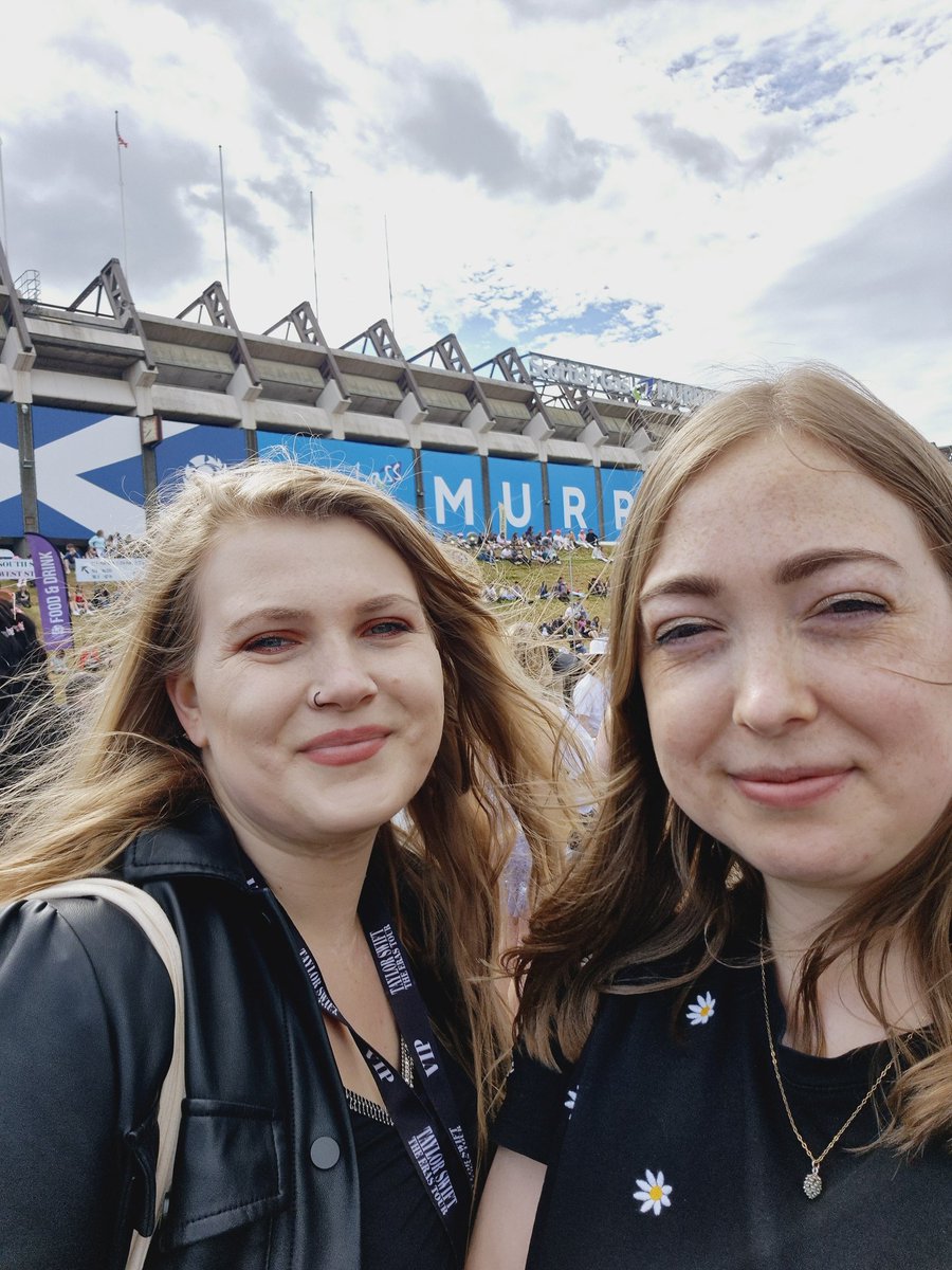 JeraJewellery's tweet photo. It's been a long time coming! #EdinburghTStheErasTour Our seats are so good! #Taylorswift https://t.co/jQ2NEKwYck