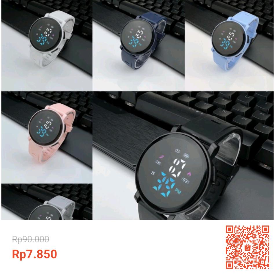 alpiklabe's tweet photo. Temukan dan dapatkan WBS JAM TANGAN WANITA PRIA DIGITAL RUBBER BULAT LED WATCH GROSIR ORIGINAL M150 HIGH QUALITY JF088 hanya Rp7.850 di Shopee sekarang juga! https://t.co/jSo1gWULLn #ShopeeID https://t.co/tw55vE6NBM