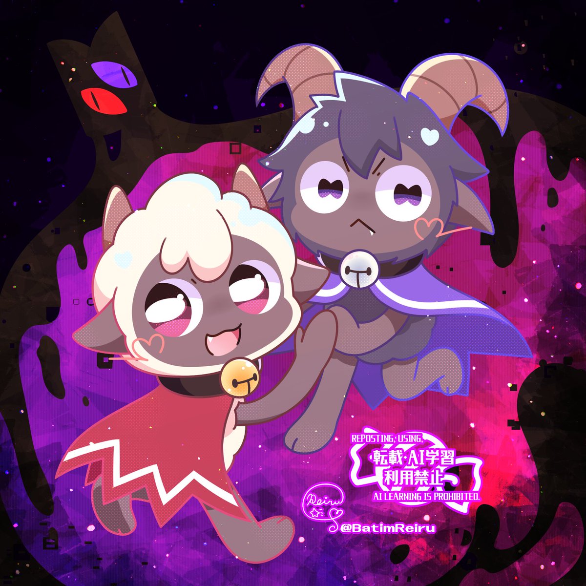 BatimReiru's tweet image. 🐏🐐
#CultoftheLamb 
#cultofthelambfanart