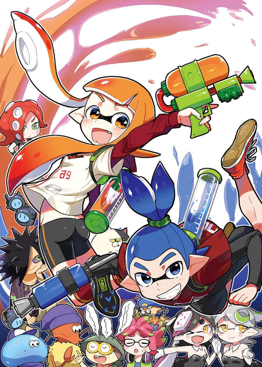RobertoGra97343's tweet photo. Todos Recuerda Juegos Splatoon 1 Tanto Tiempo Jugando en Wii U Vamos Extrañar a Splatoon #Splatoon #Nintendo #Inkling #InklingGirl #InklingBoy #Callie #Marie #Judd #Cuttlefish #GoodbyeSplatoon #NintendoFanart #SplatoonFanart https://t.co/uF6tvHLxOO