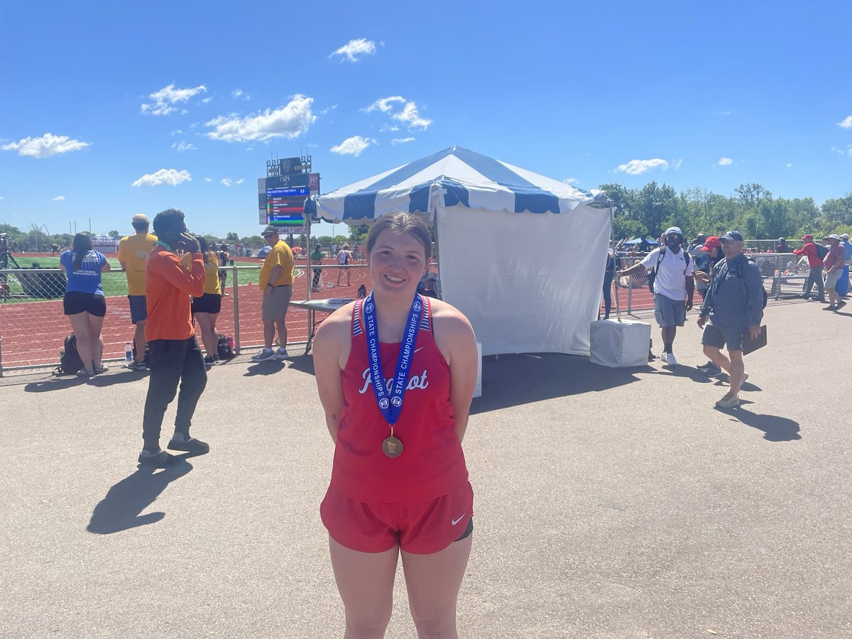 Conrad Engstrom (@the_rad34) on Twitter photo Pequot Lakes’ Amelia Davis wins the Class 2A state title in shot put. She set a new Class 2A record with a throw of 41-10.25.
<a href="/JeremyMillsop/">Jeremy Millsop</a> Pequot Lakes’ Amelia Davis wins the Class 2A state title in shot put. She set a new Class 2A record with a throw of 41-10.25.
<a href="/JeremyMillsop/">Jeremy Millsop</a>