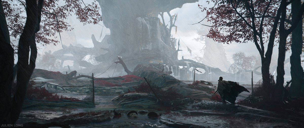 yoshift1's tweet photo. BIG TREE 🌳
#Conceptart https://t.co/jlacpFpQdu