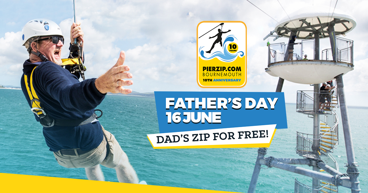 Struggling for a Father's Day present better than socks? 🎁 

We know it's a tough one, so why not treat Dad to an adrenaline-pumping PierZip ride on Bournemouth Pier?

Book your session here: bit.ly/3Vsu22d

#BournemouthPier #RockReef #FathersDay
