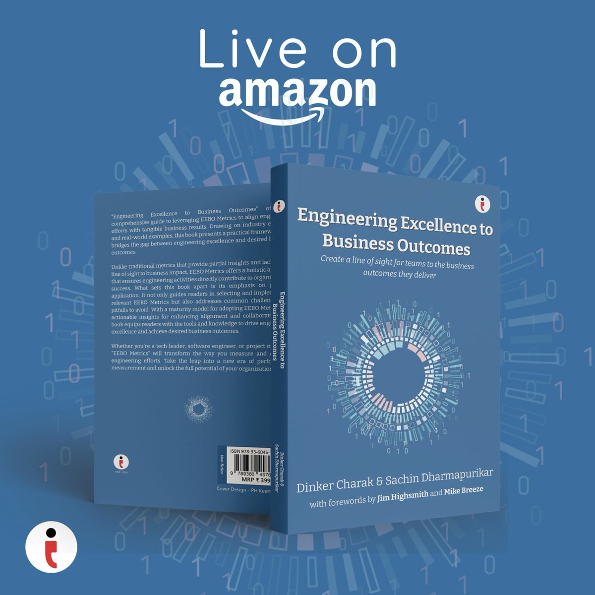 The book offers a comprehensive guide to leveraging #EEBO Metrics to align engineering efforts with tangible business results. 

US: lnkd.in/dQPMpYYd
India Kindle: lnkd.in/dcycRNM5
India Paper: lnkd.in/dtXsSDRZ

#books #metrics #dora4km #productivity <a href="/agile/">Mike Vincent</a>