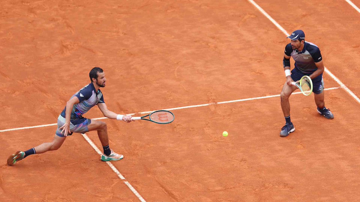Marcelo Arévalo 🇸🇻 y Mate Pavic 🇭🇷 son campeones de Roland Garros al vencer a Simone Bolelli 🇮🇹 y Andrea Vavassori 🇮🇹 por 7-5 y 6-3. Arriba El Salvador!!!