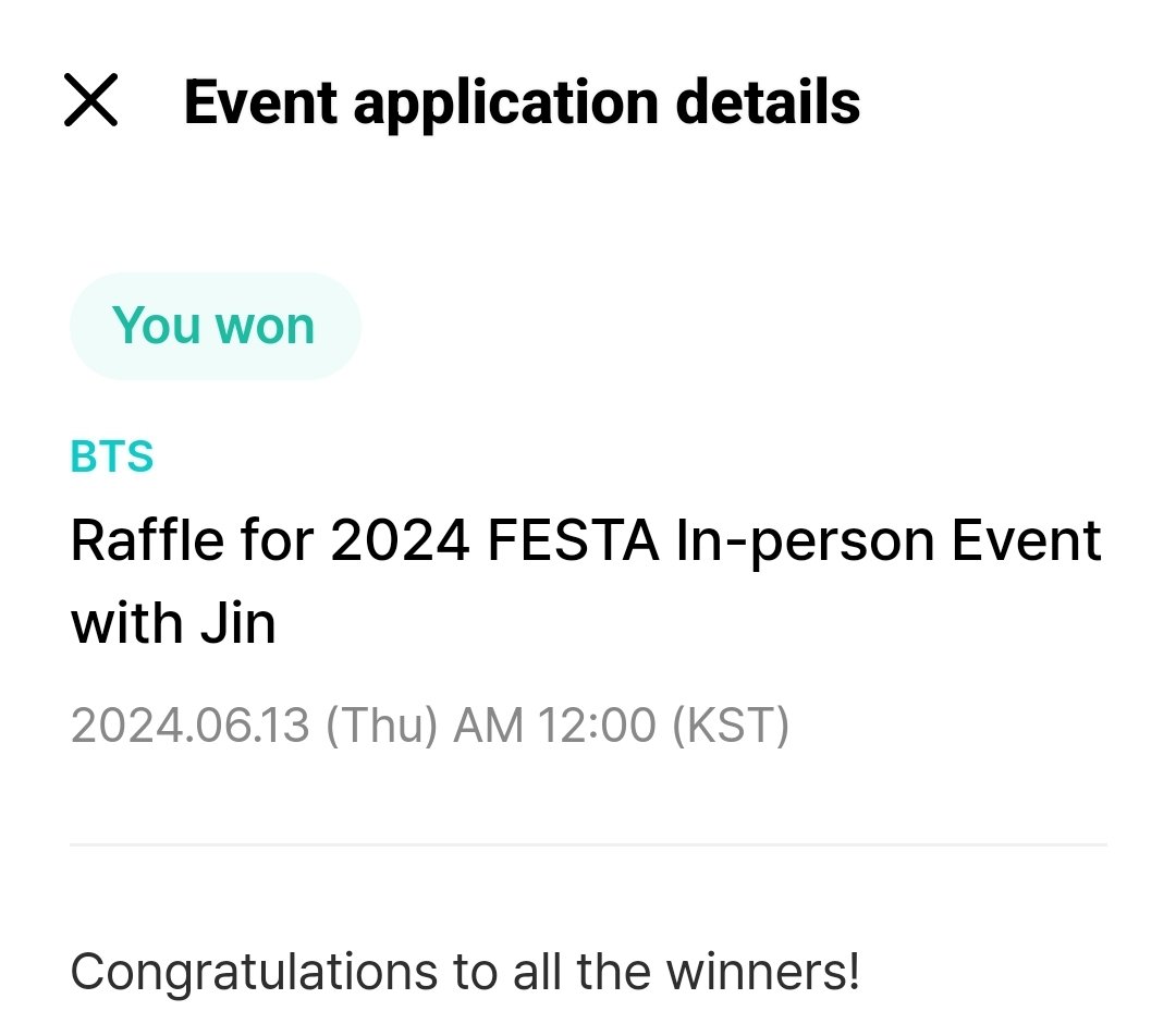 Xandra_D2's tweet photo. CONGRATS! #btsarmy who won the #jin in person event raffle. I WON 😭 thank u God &amp; universe! I JUST booked flights, no hotel yet so i may sleep on the park 😆 cant wait to meet Jin and ARMY and return safe to my family ❤️ #YOLO #dream #seokjin @bts_bighit #astronaut #korea https://t.co/0BsECV3PMc