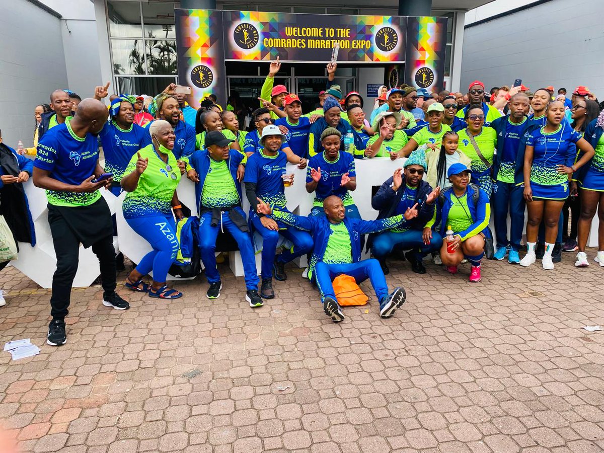 ClubAzania's tweet photo. All the best for tomorrow to Team Azania 💚💙 https://t.co/xUHsvyjH0P