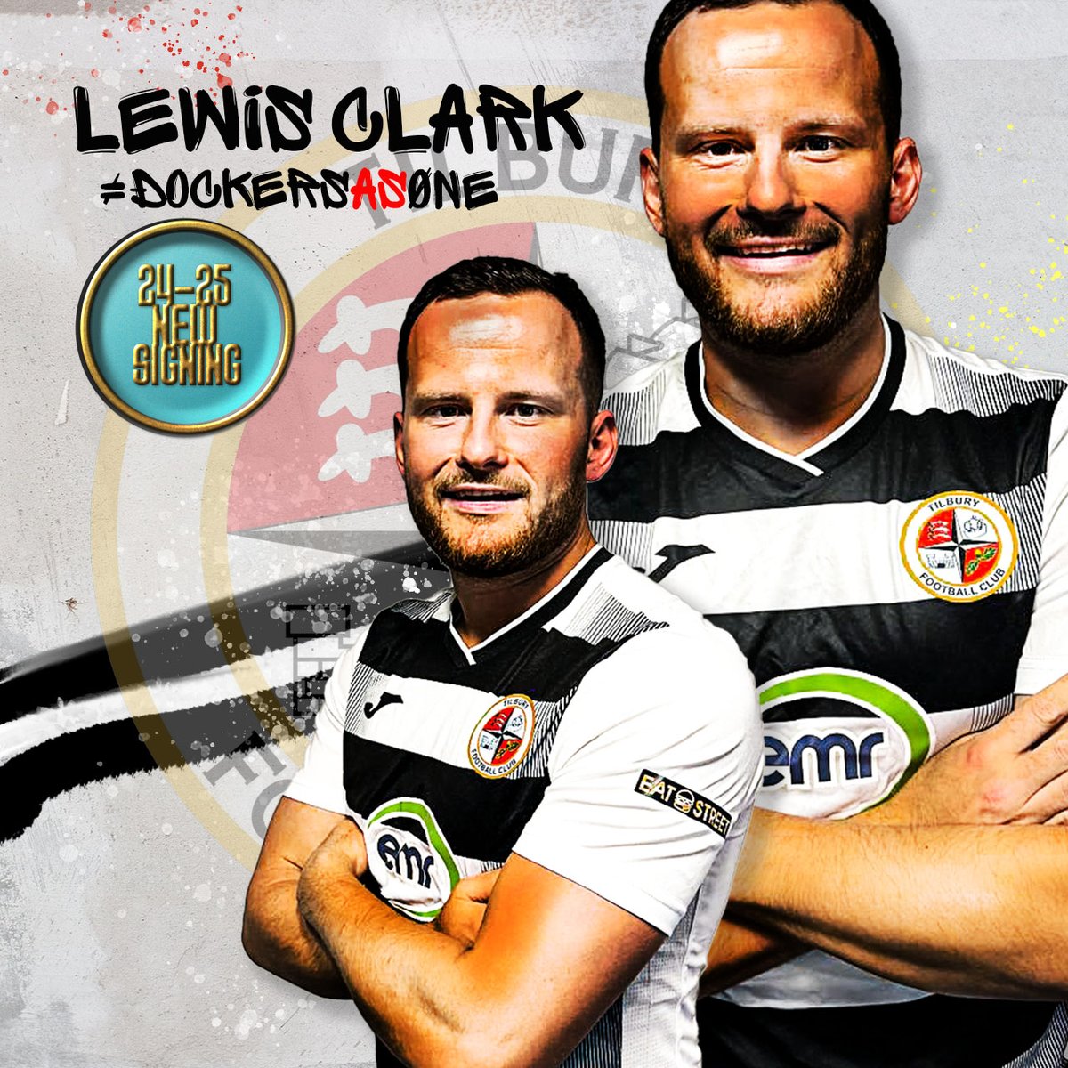 You can't make it up. Wait all year for one Clark to turn up, he's followed by another. We've only gone and signed twin brother <a href="/LewisClark95/">Lewis Clark</a> Lewis Clark, captained Redbridge last season, previously skippered Grays.