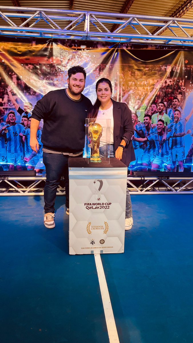 GastaNoyjovich's tweet photo. La copa del mundo llegó a Recreo🏆🙌🏽

📌 Estuvimos presentes con el stand destinado a las juventudes, para facilitar trámites, conozcan los programas del gobierno de Santa Fe y se diviertan! https://t.co/rE8vWlgRwW