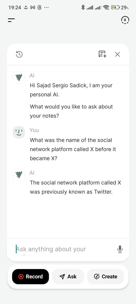 isajorsergio's tweet image. Bio-Link has announced Voicenotes the first intelligent note-taking app.

Users can record ideas, moments, meetings, and podcast takeaways.

Ask your AI to review past notes or brainstorm new ideas. Create a summary, to-do list, blog post, and more using your notes.

#BioLink #AI