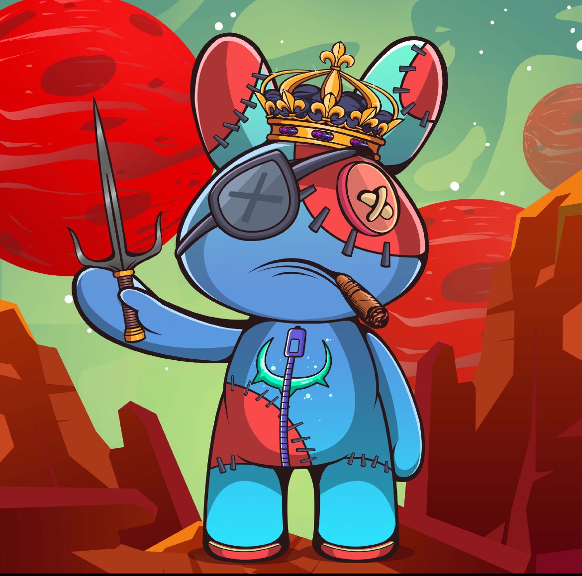 GM/GA fam!!!

Wanted to give a big shoutout to my main man <a href="/kingsalmon45/">Kingsalmon45</a> for onboarding in to the <a href="/RugdollzNFT/">RugDollz 🧶</a> community!!

Love the crown bro. Thank you.