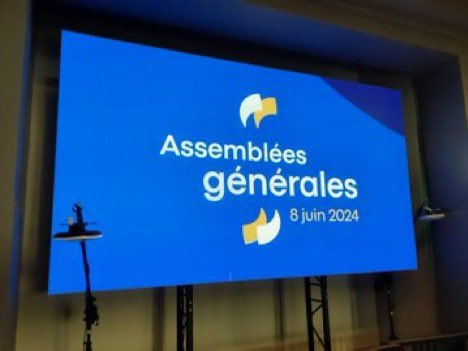 ElvireLoubiere's tweet photo. Assemblée Générale @matmut : des délégués nombreux pour ce moment de démocratie mutualiste. On parle résultats économiques, prévention, sport, santé, #IA, #CSRD &amp; stratégies d’adaptation, sans oublier l’ADN du Groupe : l’humain toujours au ♥️ de son action. 
Photos @verite_marc https://t.co/w3AQEdXWMb