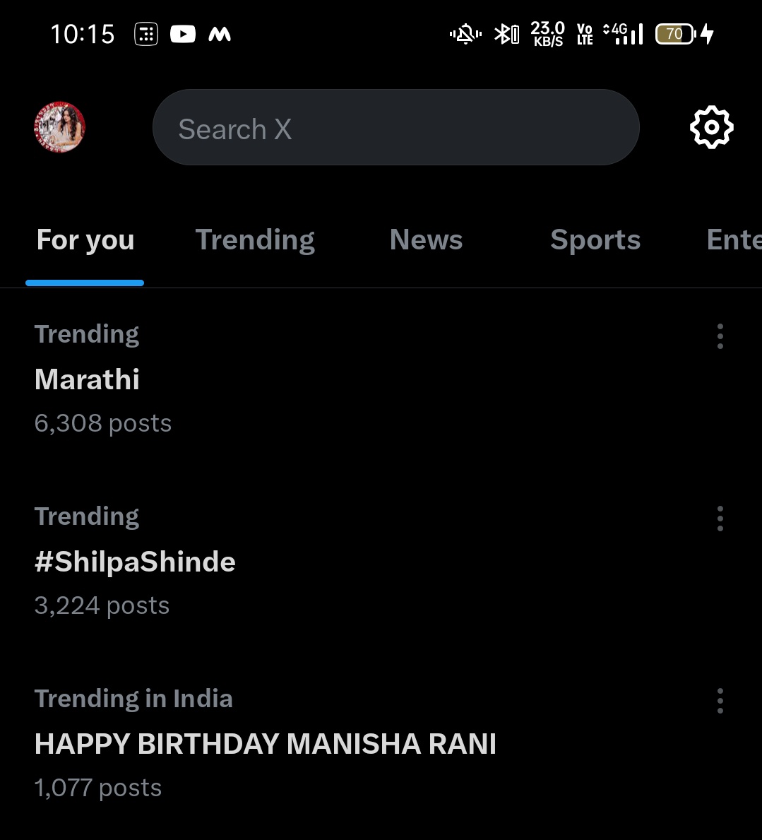 ravisingh7870's tweet photo. Yeah ! Queen is trending 

HAPPY BIRTHDAY MANISHA RANI https://t.co/RF2ier7dyk