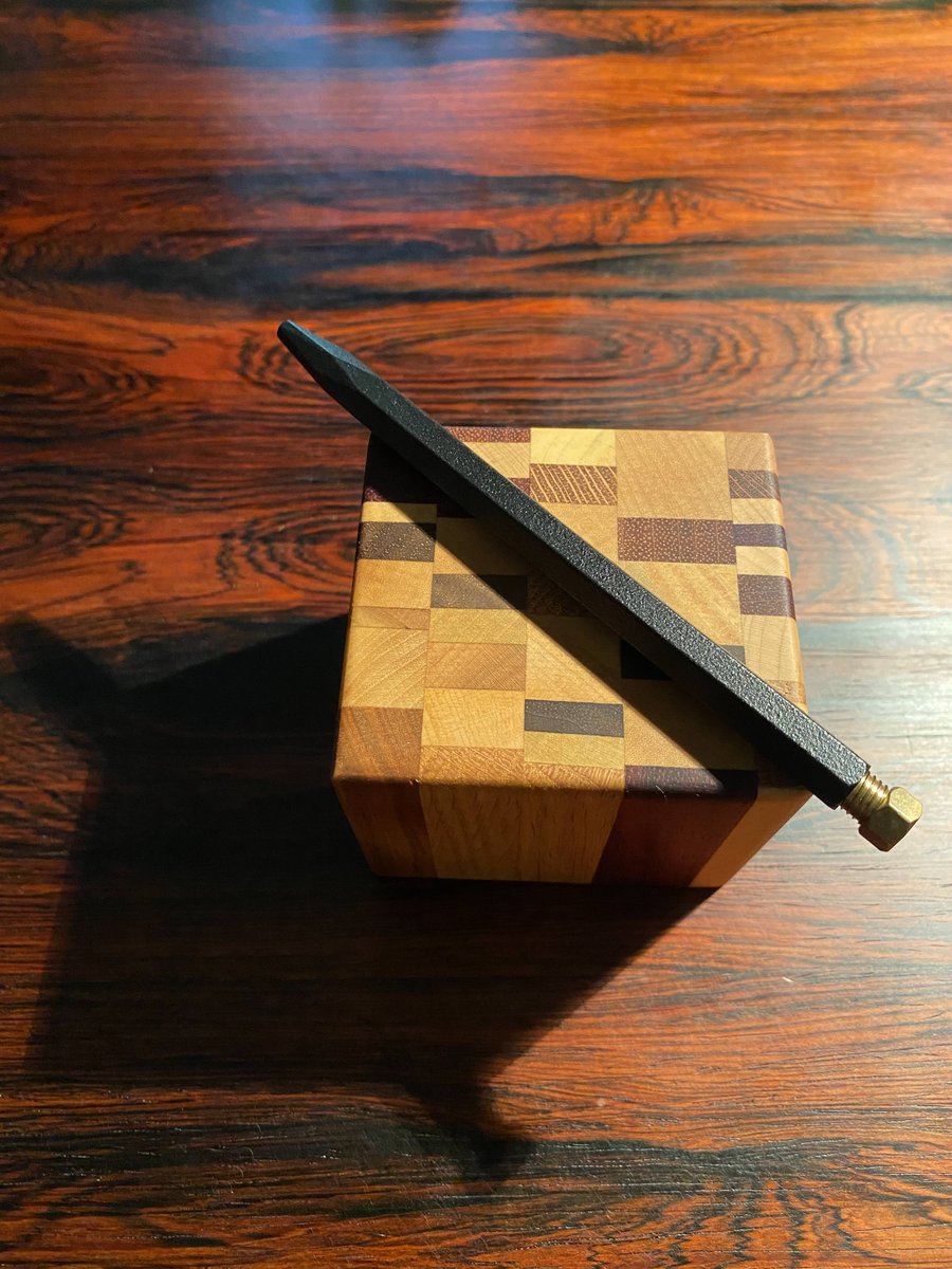 some light sanding and fresh oil ...  it is ready for the Krama  #CDNtech #hardwood #penholder
