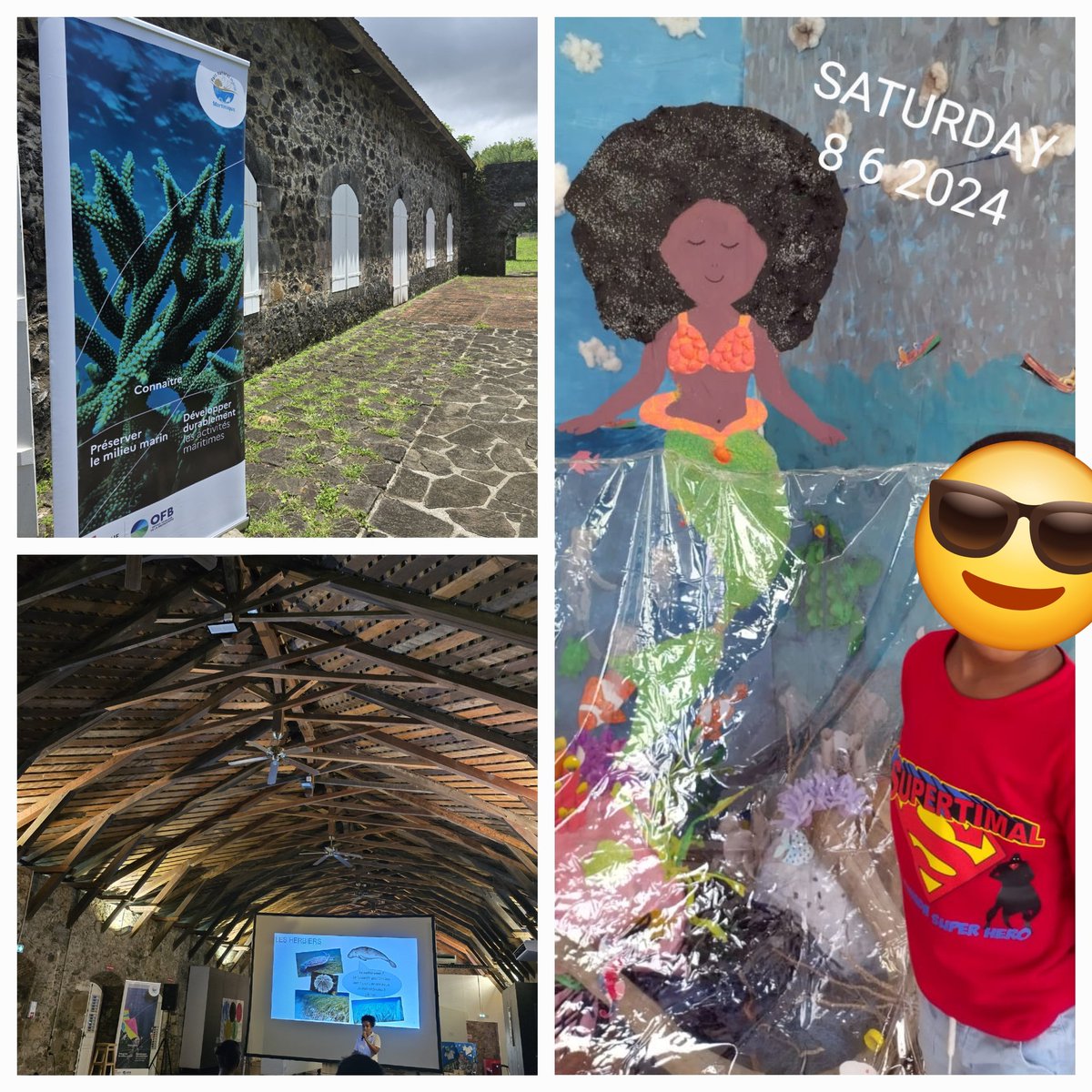 1.🐠 Plongée dans le Domaine de Fond St Jacques <a href="/CTM_Martinique/">CTM</a> pour la Journée des Océans ! 🌊 Entre coraux et découvertes marines. Très jolie conférence contée du parc naturel marin #JournéeDesOcéans #ScienceEtOcéan