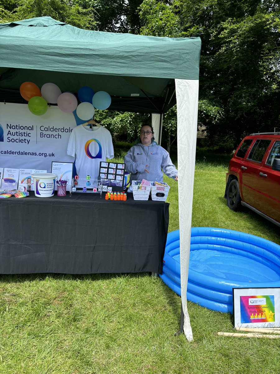 We’ve had an amazing day at Halifax Charity Gala 2024. Plenty of fun in the sun with spectrum colour hook duck and lucky dip. ☀️ 🦆 #gala #halifax #autismawareness #acceptance #sun #fundraisinguk