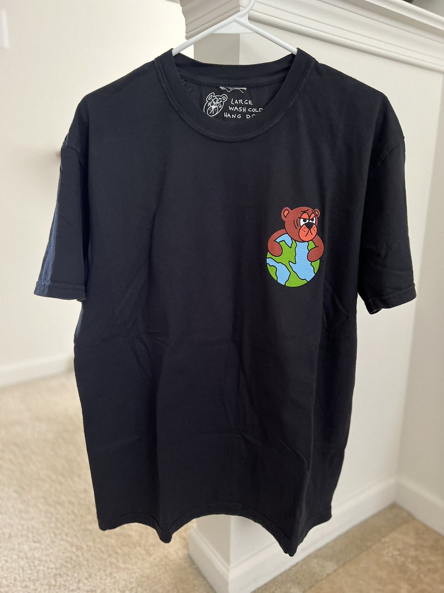 theoneandcody's tweet photo. @boostgodbst have a few extra shirts from the latest mystery drop. Brand new size large. $25 shipped https://t.co/wAf8GnwEiB