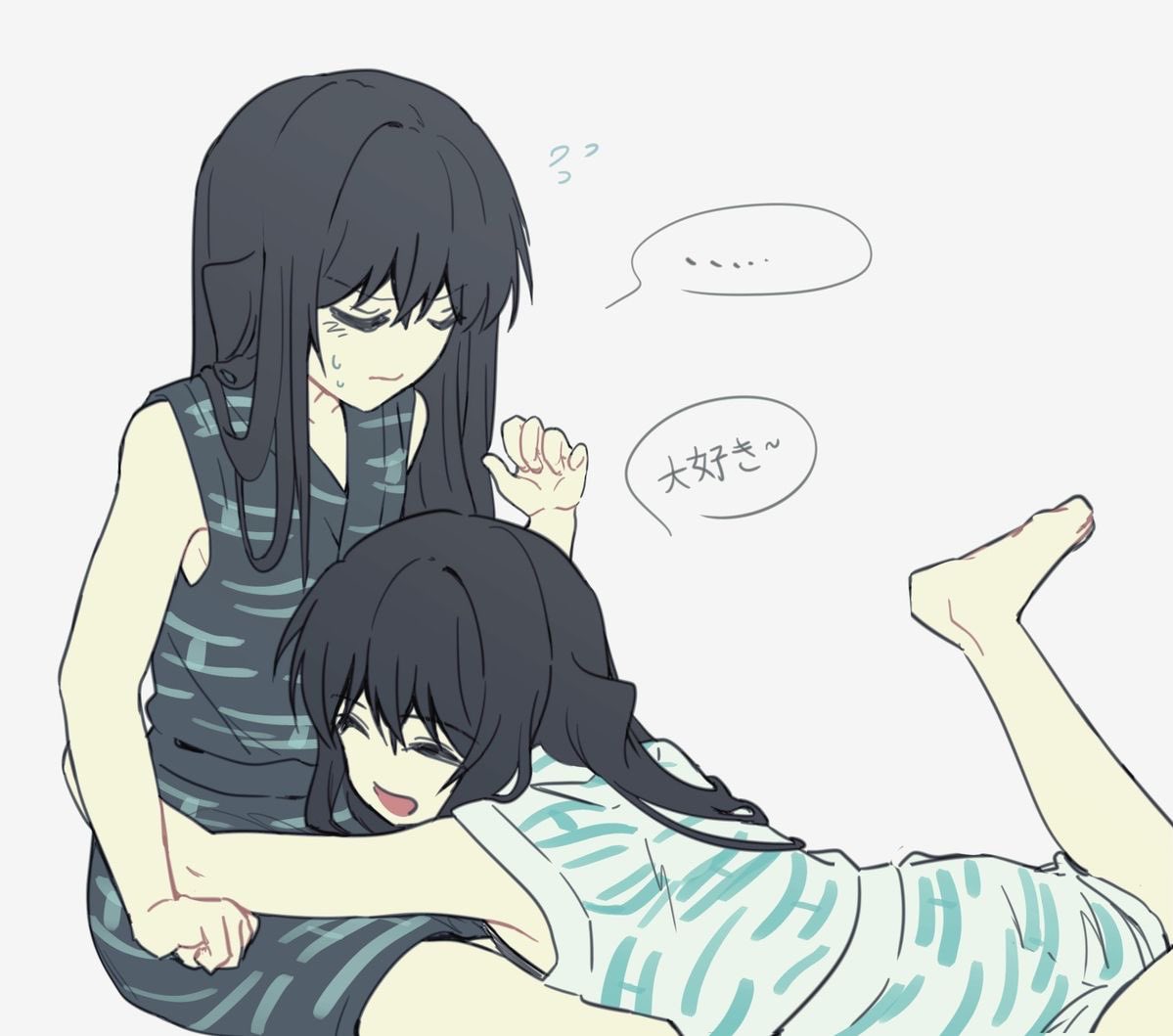 YuiMuix's tweet image. 彼らは私を泣きたくなる ❗️