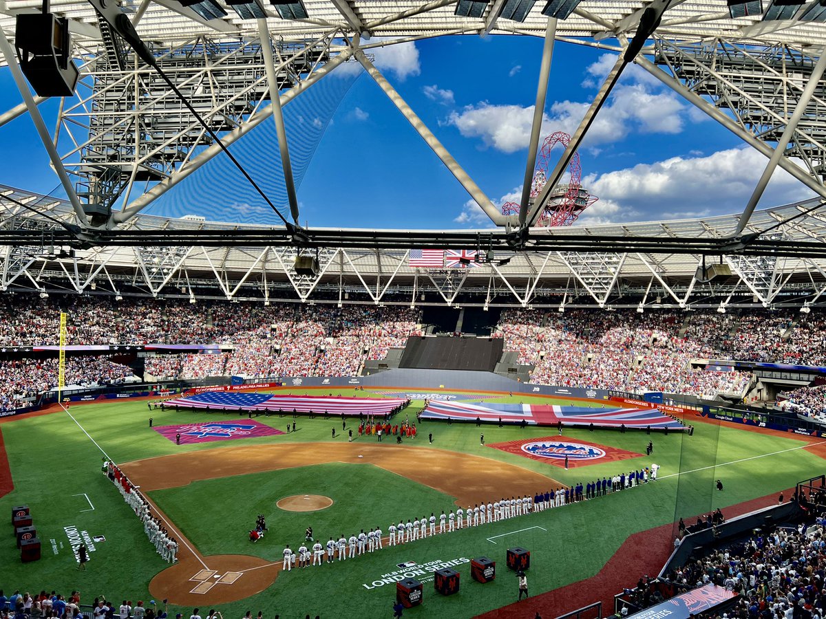ToddZolecki's tweet image. London Series 2024. A great atmosphere.
