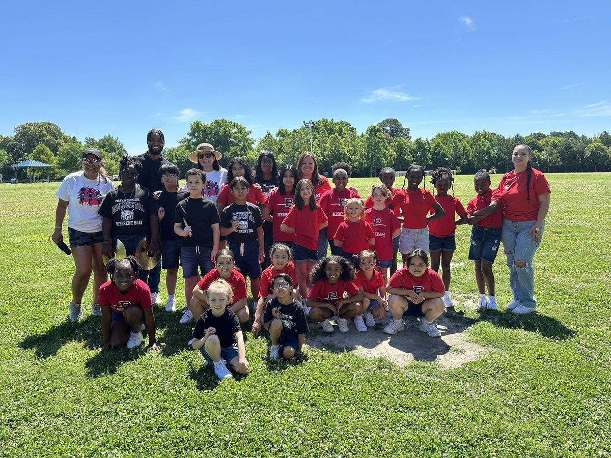 Thank you ParkwayES Step Team and Drum Line for cheering us on at the Girls With Goals 5K this morning! <a href="/vbschools/">VBSchools</a>