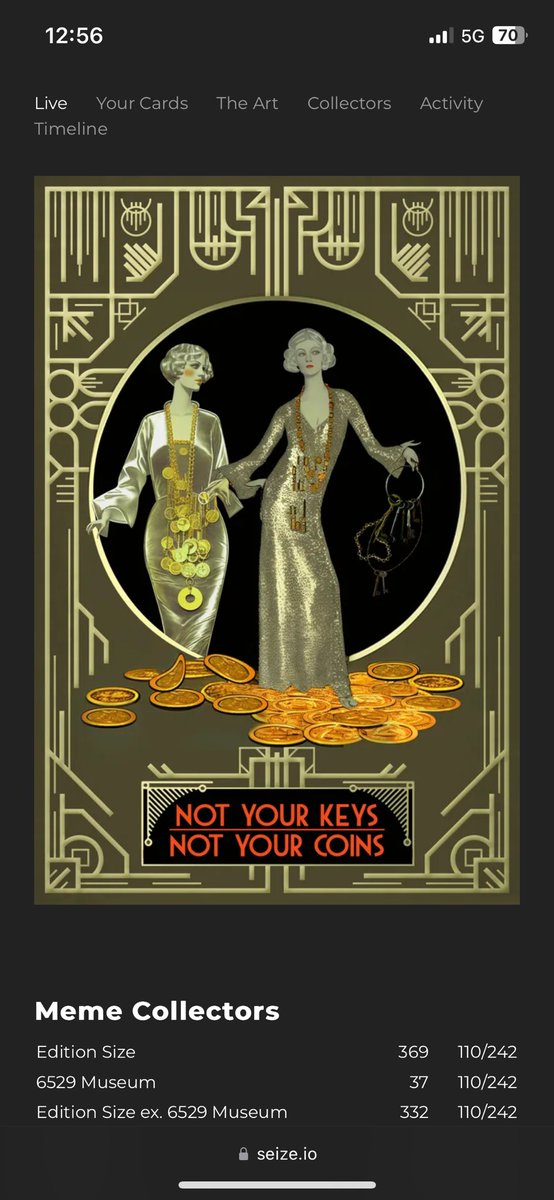 aRegularDad's tweet photo. Gud tweet,
but the messaging is stronger if you include memes
#NotYourKeysNotYourCoin
@PopWonderNFT @BHAREBOY @subwwaym @samjstudios @punk6529 https://t.co/CqWjZIVRQf