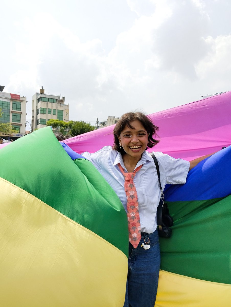 dipta__acharya's tweet photo. Main character every time I get to experience queer joy ! https://t.co/01d7iGjEm0