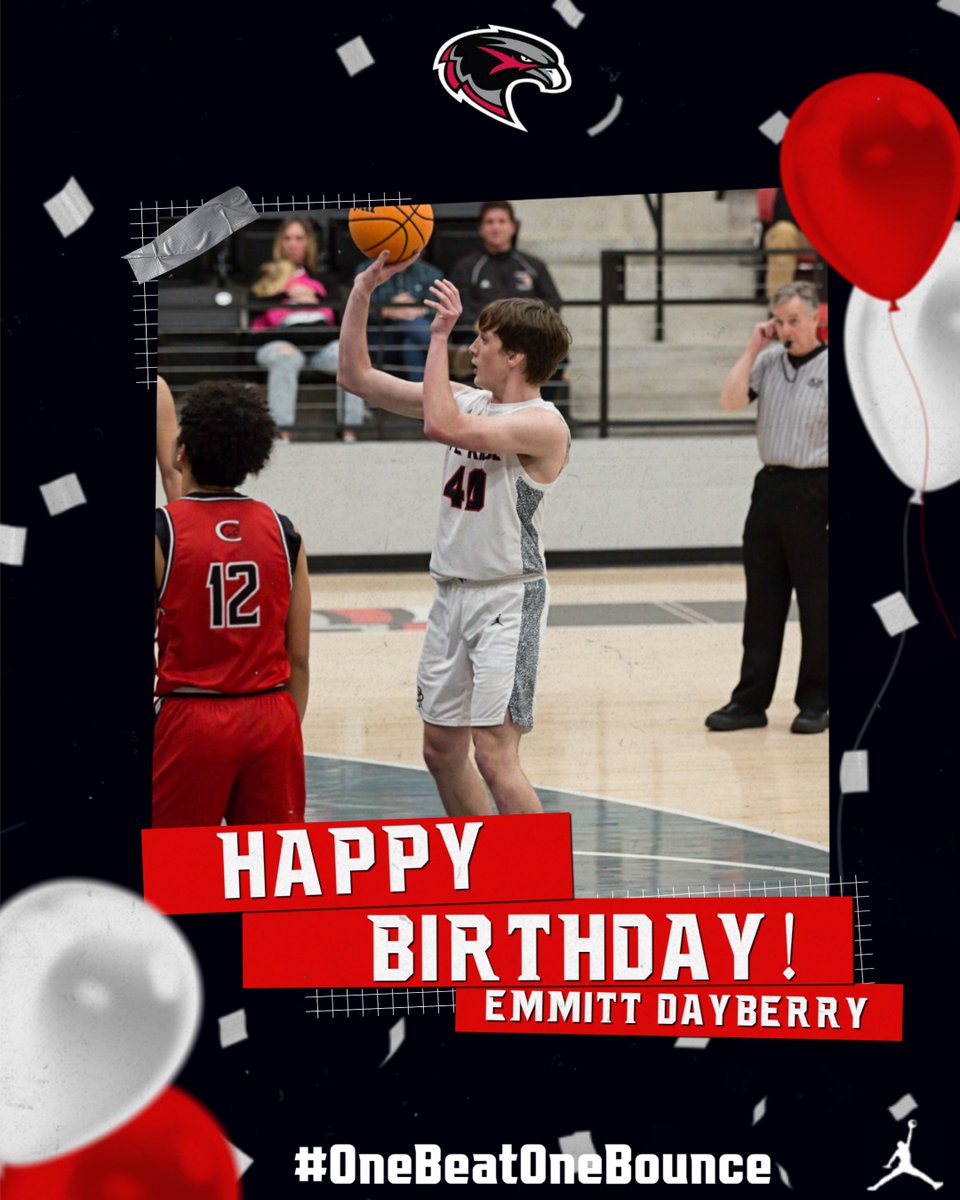 PRHS_Basketball's tweet photo. Happy birthday to senior forward Emmitt Dayberry! Have a great day! #ForTheRidge #OneBeatOneBounce https://t.co/mBLCSFnifh