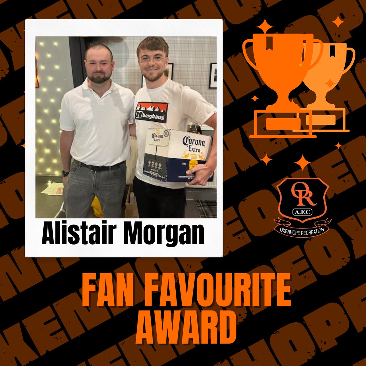 Fan Favourite Award goes to <a href="/AlistairMorgan1/">Alistair Morgan</a> 👏🏼