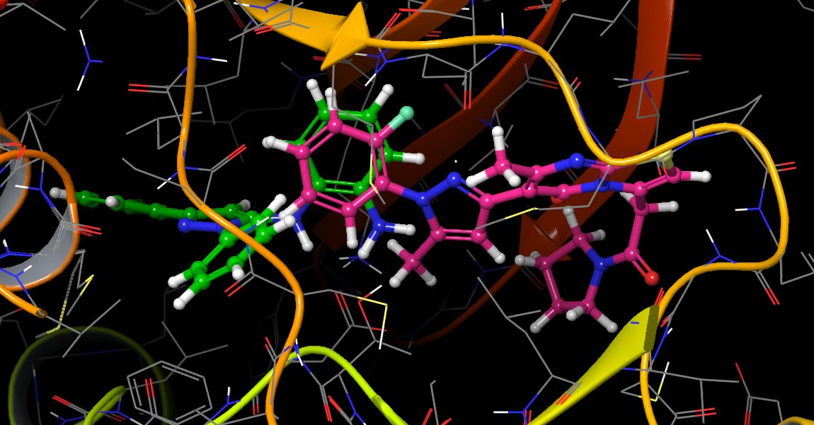 Screened two nearby binding sites and found significant molecular overlap, yielding 100-200 molecules. I need to combine them into one molecule at these points. Manual drawing in ChemDraw is too time-consuming. Any efficient methods?